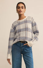 Load image into Gallery viewer, Junction Plaid Sweater
