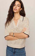 Load image into Gallery viewer, Denman Polo Sweater
