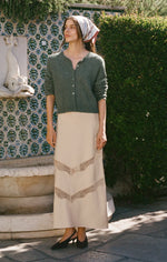 Load image into Gallery viewer, Medina Cardigan- Monstera
