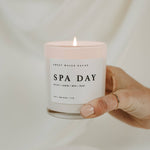 Load image into Gallery viewer, Spa Day 11 oz Soy Candle - Home Decor &amp; Gifts
