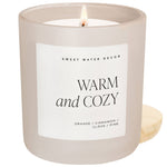 Load image into Gallery viewer, Warm and Cozy - 15 oz Soy Candle
