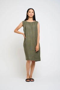 Gathered Neck Dress