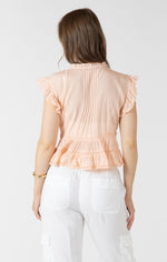 Load image into Gallery viewer, Peach Fizz Blouse
