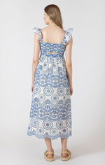 Load image into Gallery viewer, Maggie Mae Embroidered Dress

