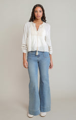 Load image into Gallery viewer, Bryce Lace Blouse
