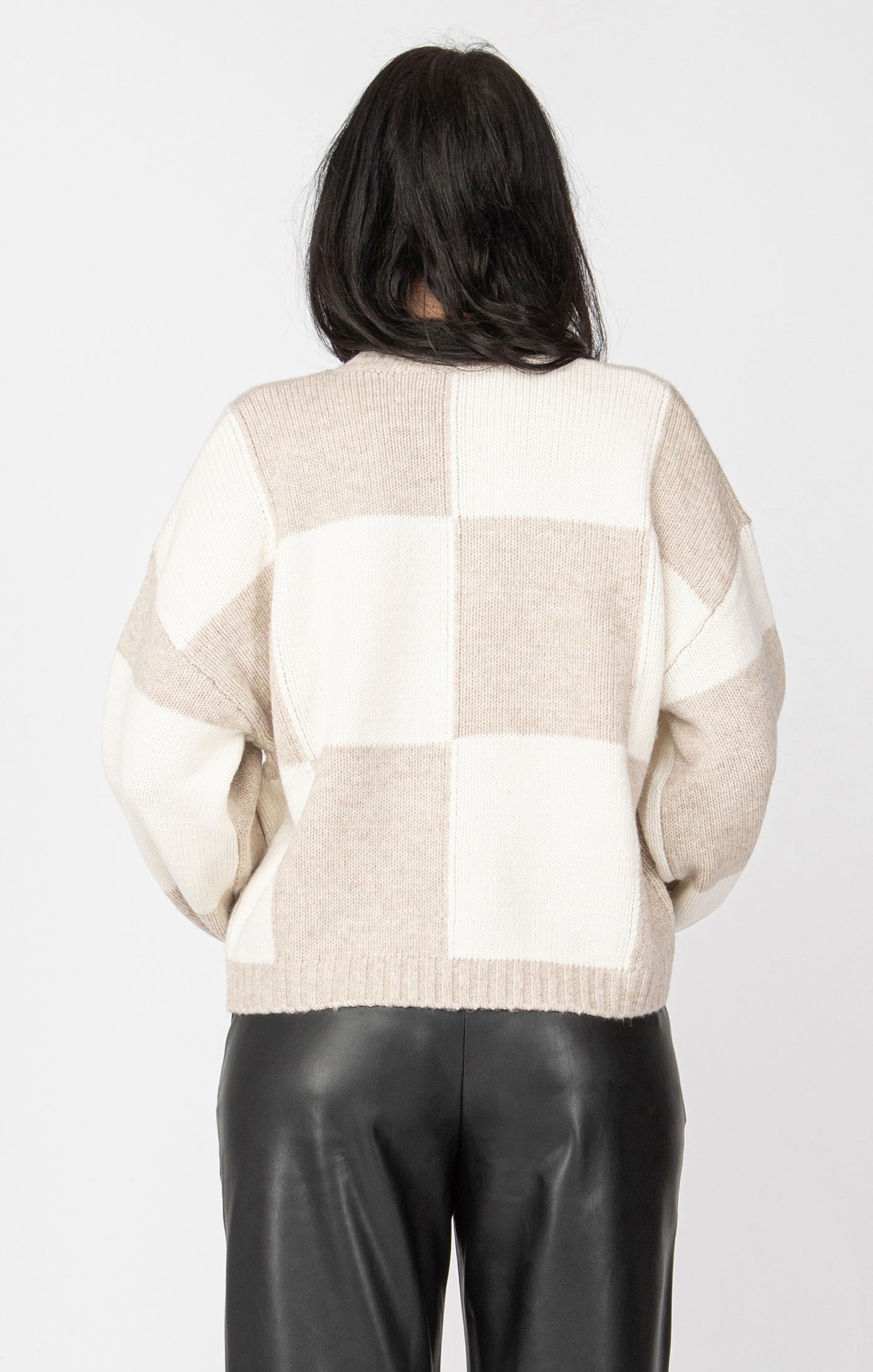 Gracie Check Sweater