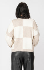 Load image into Gallery viewer, Gracie Check Sweater
