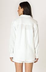 Load image into Gallery viewer, Spring Break Gauze Blouse - Off- White
