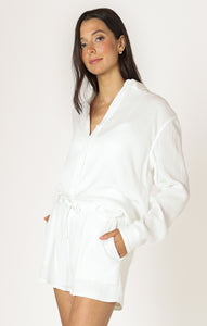 Spring Break Gauze Blouse - Off- White