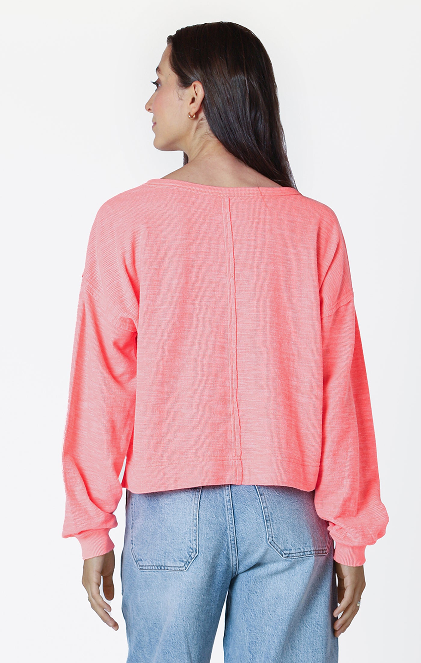 Bright Coral Sweatshirt