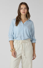 Load image into Gallery viewer, Coastal Blue Blouse
