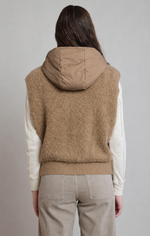 Load image into Gallery viewer, Hooded Boucle Vest
