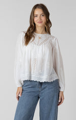 Load image into Gallery viewer, Spring White Blouse
