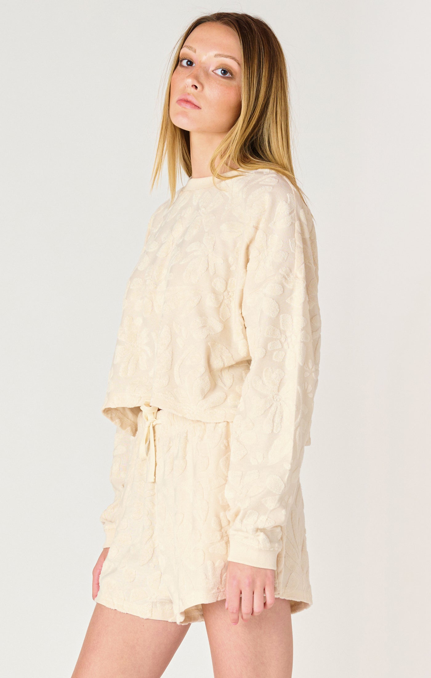 Katie Floral Lounge Top
