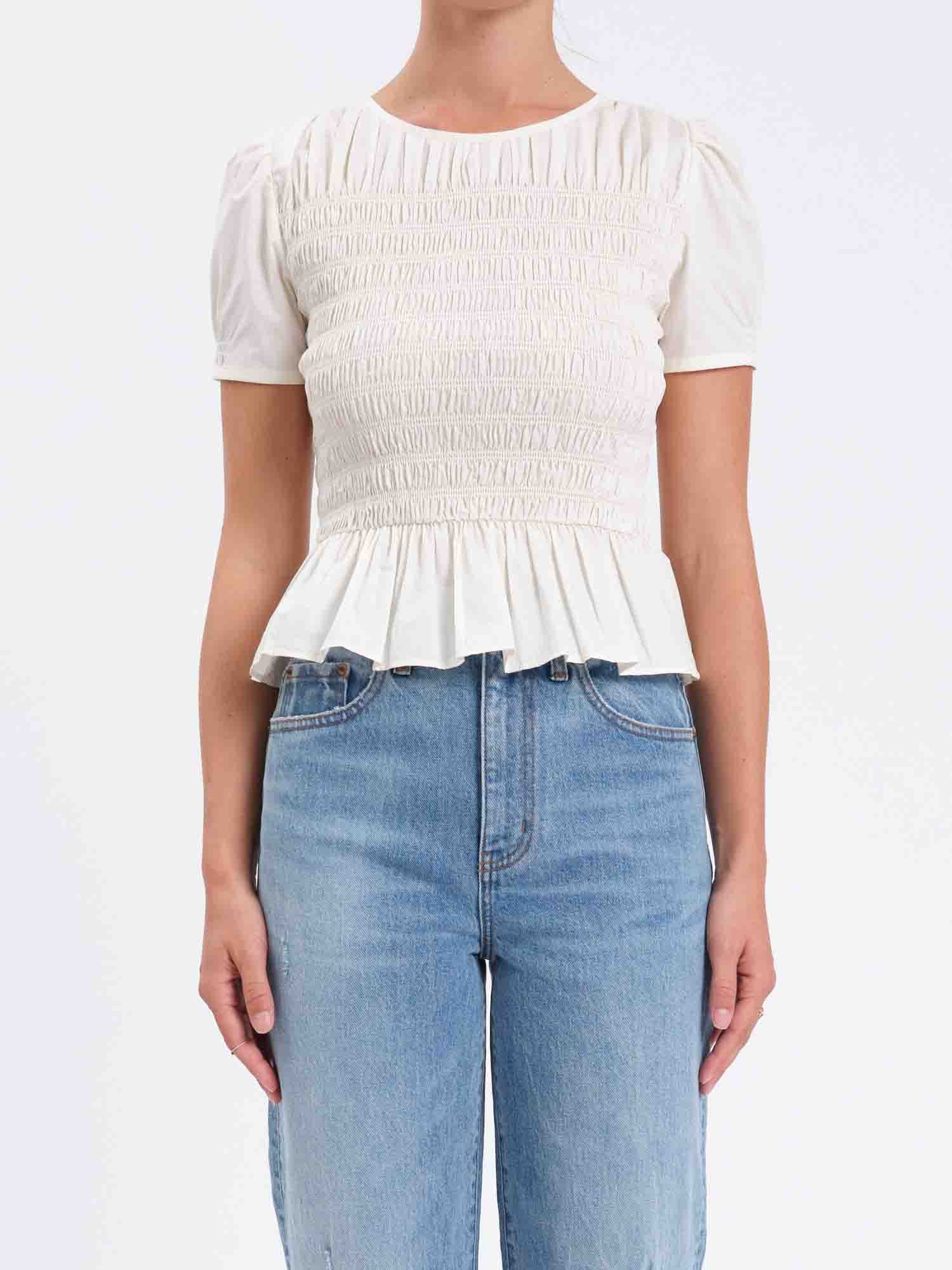 Chloe Smocked Blouse