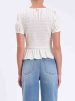 Load image into Gallery viewer, Chloe Smocked Blouse
