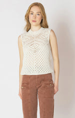 Load image into Gallery viewer, Pointelle Knit Tank
