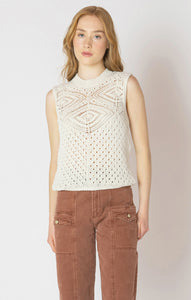 Pointelle Knit Tank