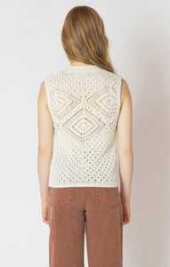 Pointelle Knit Tank