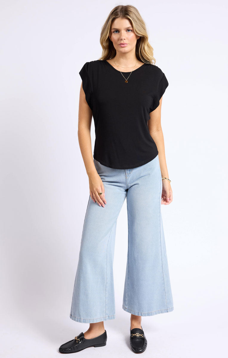 Unrestricted Shirred Top