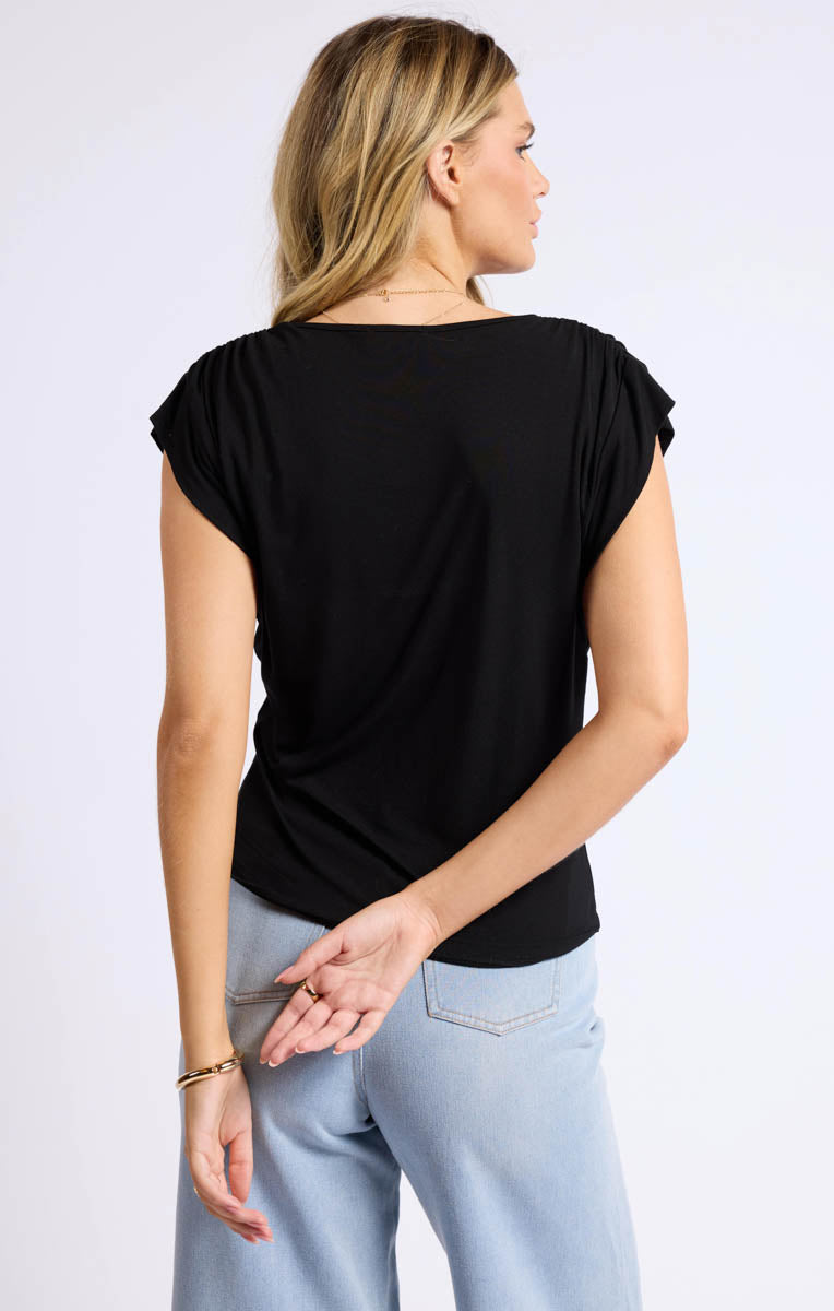 Unrestricted Shirred Top