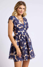 Load image into Gallery viewer, Flora V-Neck Mini Dress
