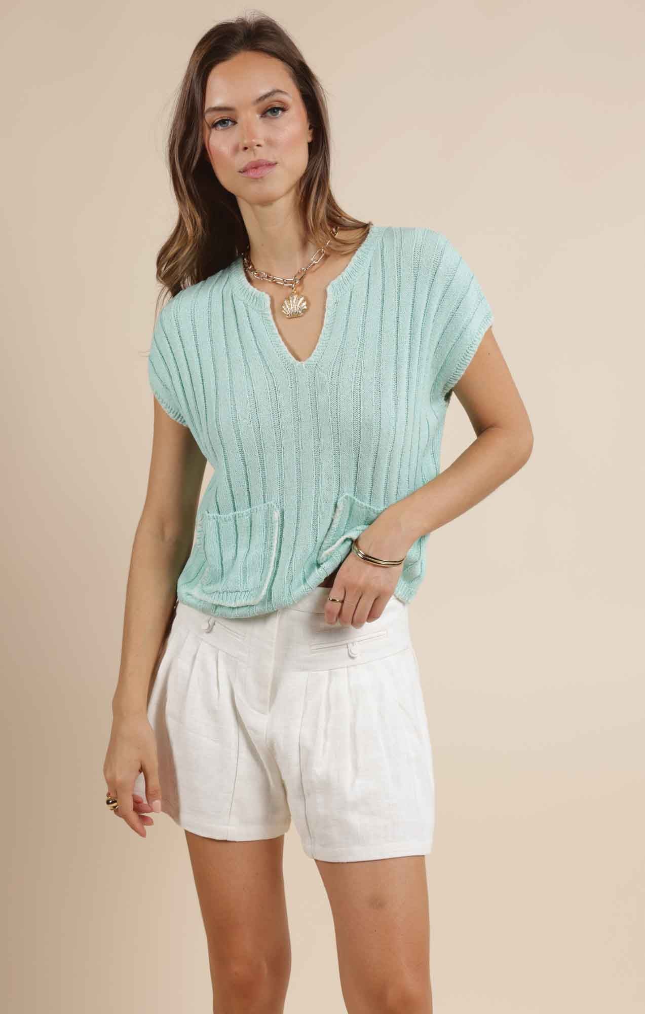 Look within Sweater Top