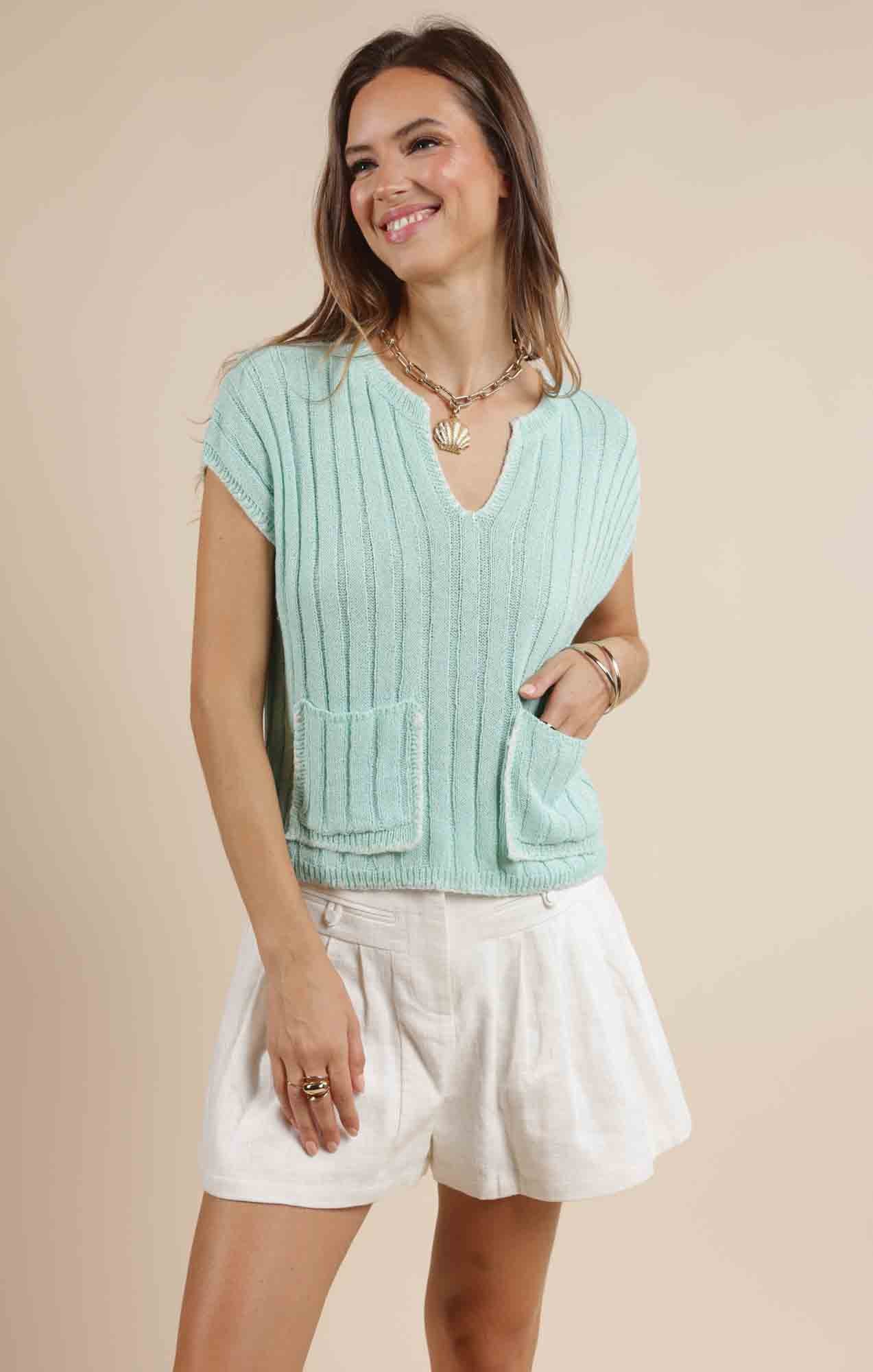 Look within Sweater Top