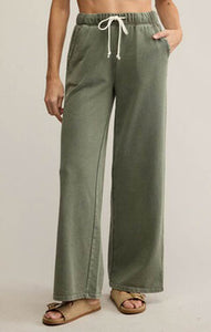 Hunter Knit Pants- Hunter Green