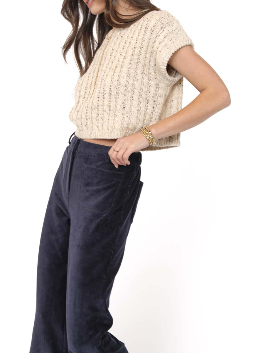 Effortless Cable Sweater Tank