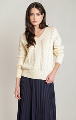 Load image into Gallery viewer, Samantha Open Weave Pullover
