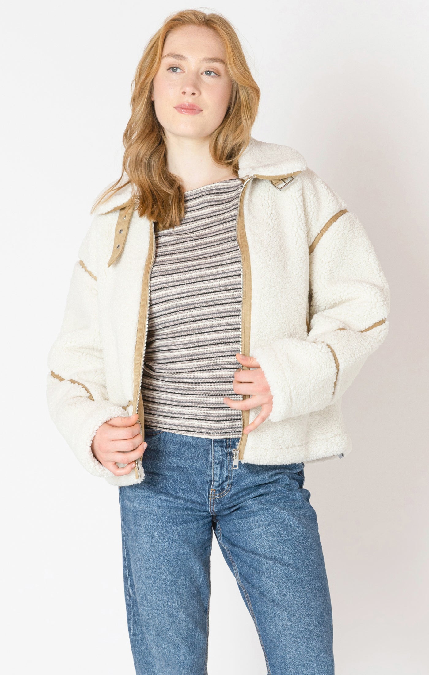 Sherpa Fleece Jacket