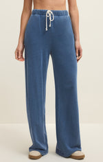 Load image into Gallery viewer, Hunter Knit Pant - Calypso Blue
