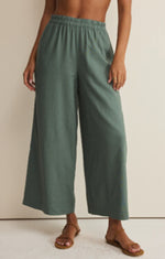 Load image into Gallery viewer, Scout Linen Pant- Everglade
