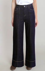 Load image into Gallery viewer, Stitched Detail Denim
