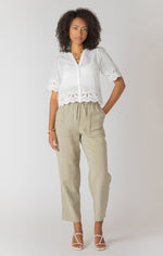 Load image into Gallery viewer, Beachside Eyelet Blouse
