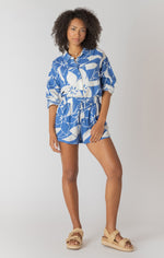 Load image into Gallery viewer, Azure Floral Shirt
