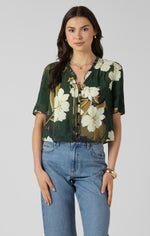 Load image into Gallery viewer, Palm Blossom Blouse
