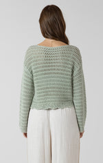 Load image into Gallery viewer, Scallopped Hem Pullover
