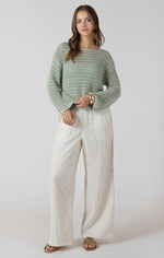 Load image into Gallery viewer, Scallopped Hem Pullover

