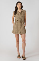 Load image into Gallery viewer, Utility Drawstring Dress
