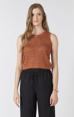 Load image into Gallery viewer, Terracotta Knit Tank
