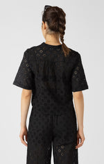 Load image into Gallery viewer, Leslie Openwork Blouse
