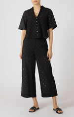 Load image into Gallery viewer, Leslie Openwork Blouse
