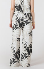 Load image into Gallery viewer, Abstract Leaf Wide Leg Pant
