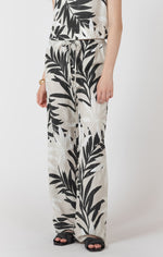 Load image into Gallery viewer, Abstract Leaf Wide Leg Pant
