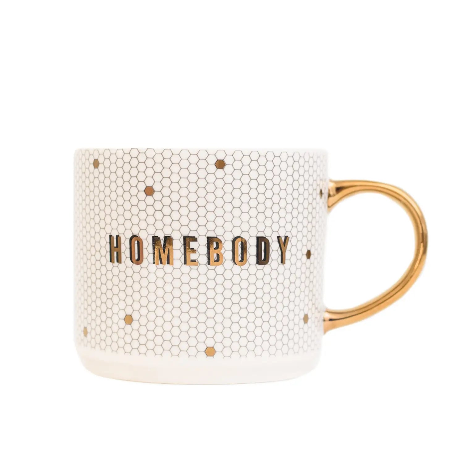 HOMEBODY- Gold Handle Coffee Mug