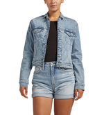Load image into Gallery viewer, Fitted Jean Jacket

